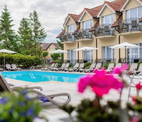 Alcest z widokiem na morze, basenem,