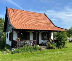 Domek całoroczny na Kaszubach "Kołowrót"