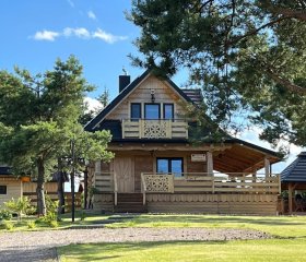 Mazury "Willa Ślimakowo" w Pasymiu - jacuzzi, sauna, pomost, łódka, rower wodny