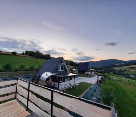 Domki- Limanowa, domki z balią i sauną