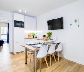 APARTAMENT 8B BLUE MARINE Poddąbie Basen Odkryty Brodziki Plac Zabaw