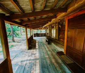 Domek w lesie, nocleg na Lubelszczyźnie