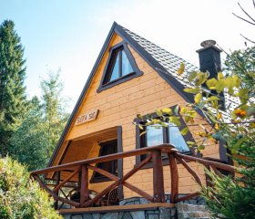 Domek za Księżycem - azyl z balią, kominkiem i prywatnym ogrodem, Ustroń