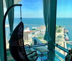 SEA TOWERS PENTHOUSE 28-29 Two-Floors Sea View Panoramic Terrace 110m2 Jacuzzi