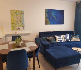 Apartment with a garden near port in Gdynia