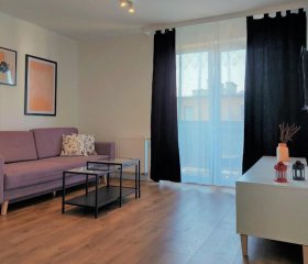 Uroczy apartament 2 i bezpłatny parking na miejscu