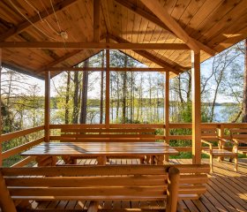 Domki - Łódka z Silnikiem Gratis