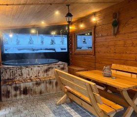 Domki z jacuzzi i sauną