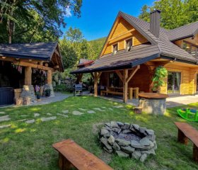 Chata na Skarpie - SPA i widok na Skrzyczne
