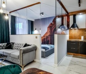 Gold Apartament przy Księżym Młynie - Garaż - Dostęp na Kod - FV