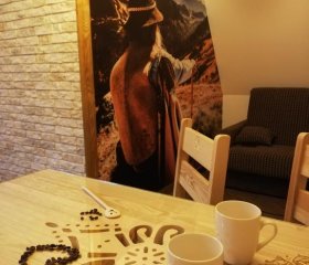 Apartamenty  Folk Dream Harenda Zakopane. Widok na Tatry