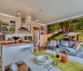 Apartament z widokiem na góry