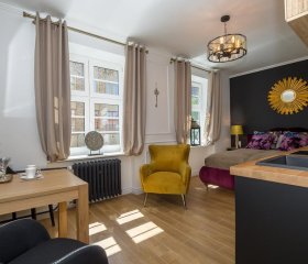 Stylowy apartament z pięknym widokiem na Bazylikę i Ratusz Główny