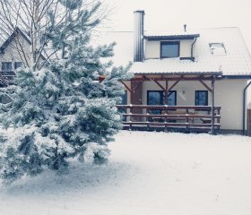 Domek Oaza z wanną jaccuzi w samym sercu Kaszub !!!