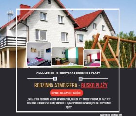 Villa Letnik - 5 minut do plaży