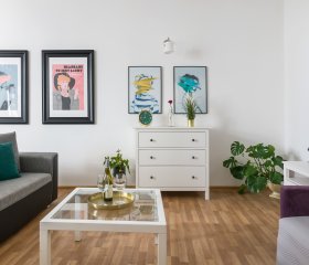 Duży apartament z balkonem obok Dworca Głównego