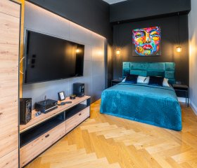 Apartament z lozkiem king size