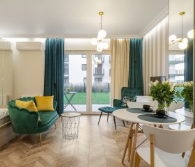 SKY Home- Green Apartament -Manufaktura, Bezpłatny Parking, Klimatyzacja, Dostęp
