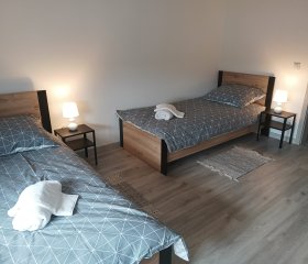 Nowy apartament nad jeziorem Roś na Mazurach, blisko centrum.