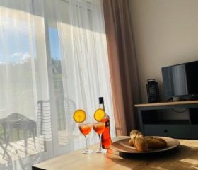 Uroczy nowy apartament z widokiem 