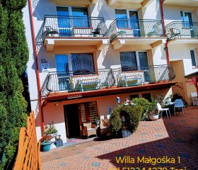 Willa Małgośka "Blisko plaży"pokoje z łazienką balkonem kuchnia 