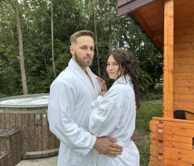 Ranczo Rogowo jacuzzi, sauna, staw rybny na wyłączność, bez sąsiadów