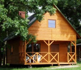 Domek letniskowy nad jeziorem w OW Bachus do 10 osób