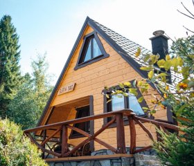 Domek za Księżycem - azyl z balią, kominkiem i prywatnym ogrodem, Ustroń