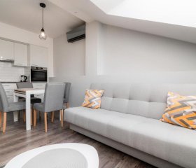 APARTAMENT WARSZAWSKA - klimatyzacja, zamknięte osiedle. parking