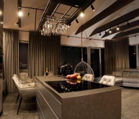 Ekskluzywny Apartament z prywatną sauną Jodłowa 12 widok na Skrzyczne