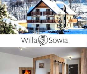 Willa Sowia nowe apartamenty z pięknym widokiem na góry i potok