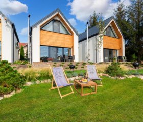 Mierzejogród - całoroczne domy z kominkami