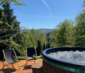 Dom w górach Saganówka Beskidy