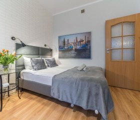 Apartamenty Przytulne z balkonem, 150m od dworca Gdańsk Główny