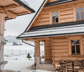 Domek NBD-bafia z kominkiem