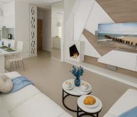 Blue Seaside Apartment