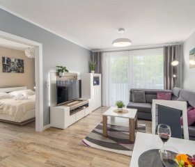 Bliżej Morza 56 z prywatnym garażem i rowerami w cenie