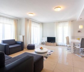 Apartament Panorama z widokiem na góry