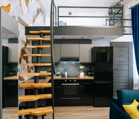 Łódź City Center Studio - Entresol & Balcony - by Rentujemy