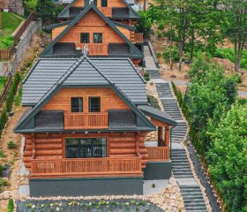 Szafranowe Wzgórze I-Dom z parkingiem, Sauna, zew Jacuzzi