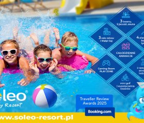 SOLEO® Family Resort - domki z basenem | IDEALNY DLA RODZIN | 3 min od plaży