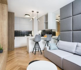 Golden Apartments Warsaw - Luxury 2-Bedroom, Mennica Residence&166