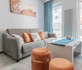 Apartament Riwiera dla 2 par i 2 dzieci, 300 m od plaży