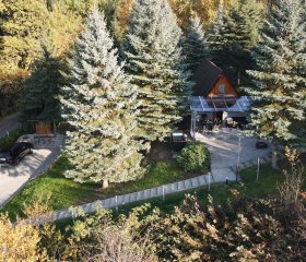 Górski Drewniany Domek w lesie termy sauna SPA las góry jezioro