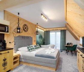 Apartamenty Małe Ciche z jacuzzi ogrodowym, widokiem na TATRY i SKY WALK