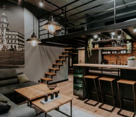 Apartament Loft z Antresolami