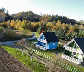 Domki w Dolinie Bobru