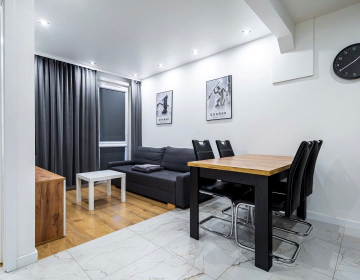 Apartament o wysokim standardzie 500m i 5min od plaży, Gdańsk Brzeźno