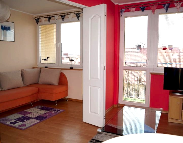 Apartament 36 | 150 m od morza | widok na deptak, morze, port