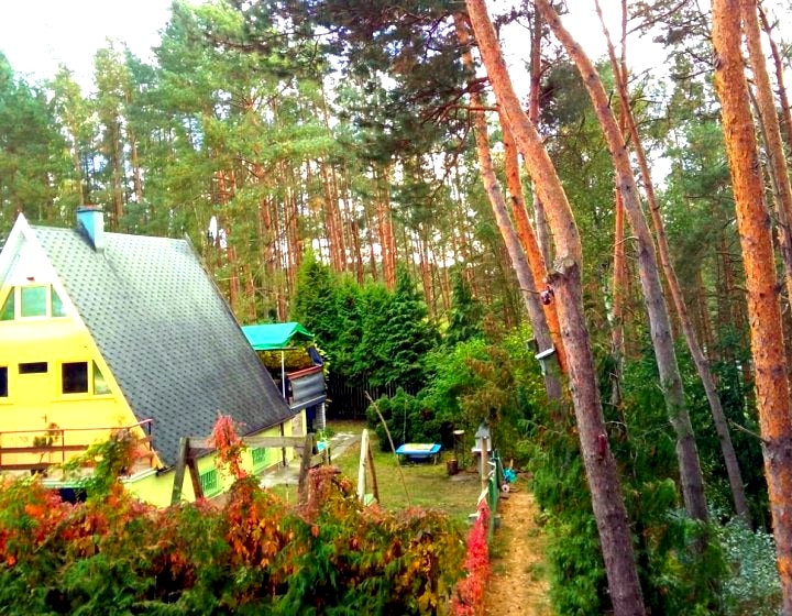 Domek 40m do jeziora Sosno 